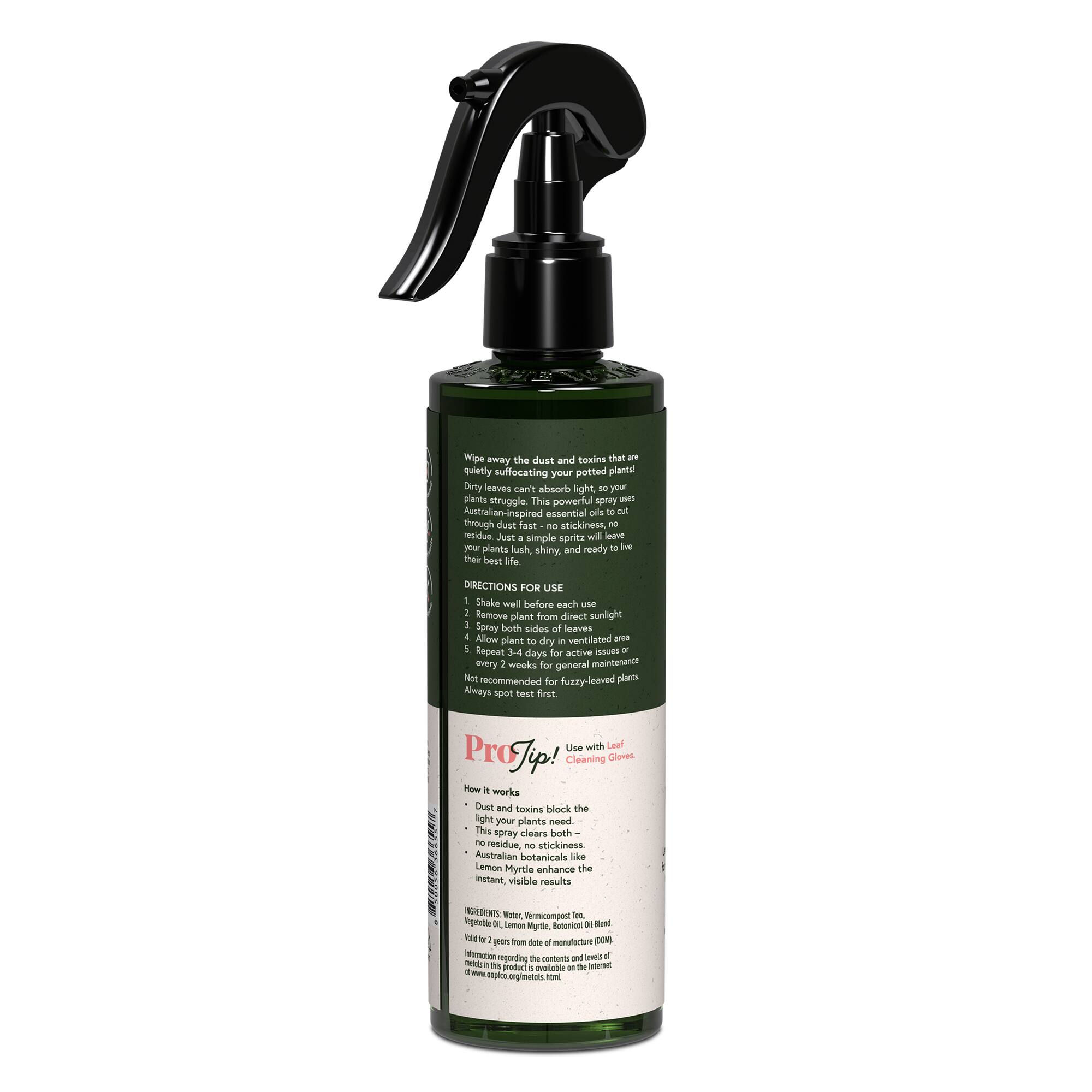 We The Wild™ 8.5oz. Protect Spray Organic Botanical Leaf Shine & Care for Houseplants